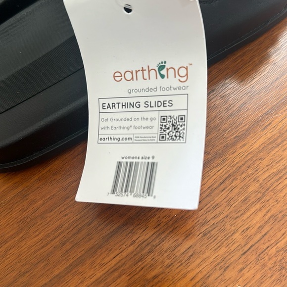 Earthing Women’s Jennifer Synthetic Leather Essential Slide Sandal - Picture 7 of 8